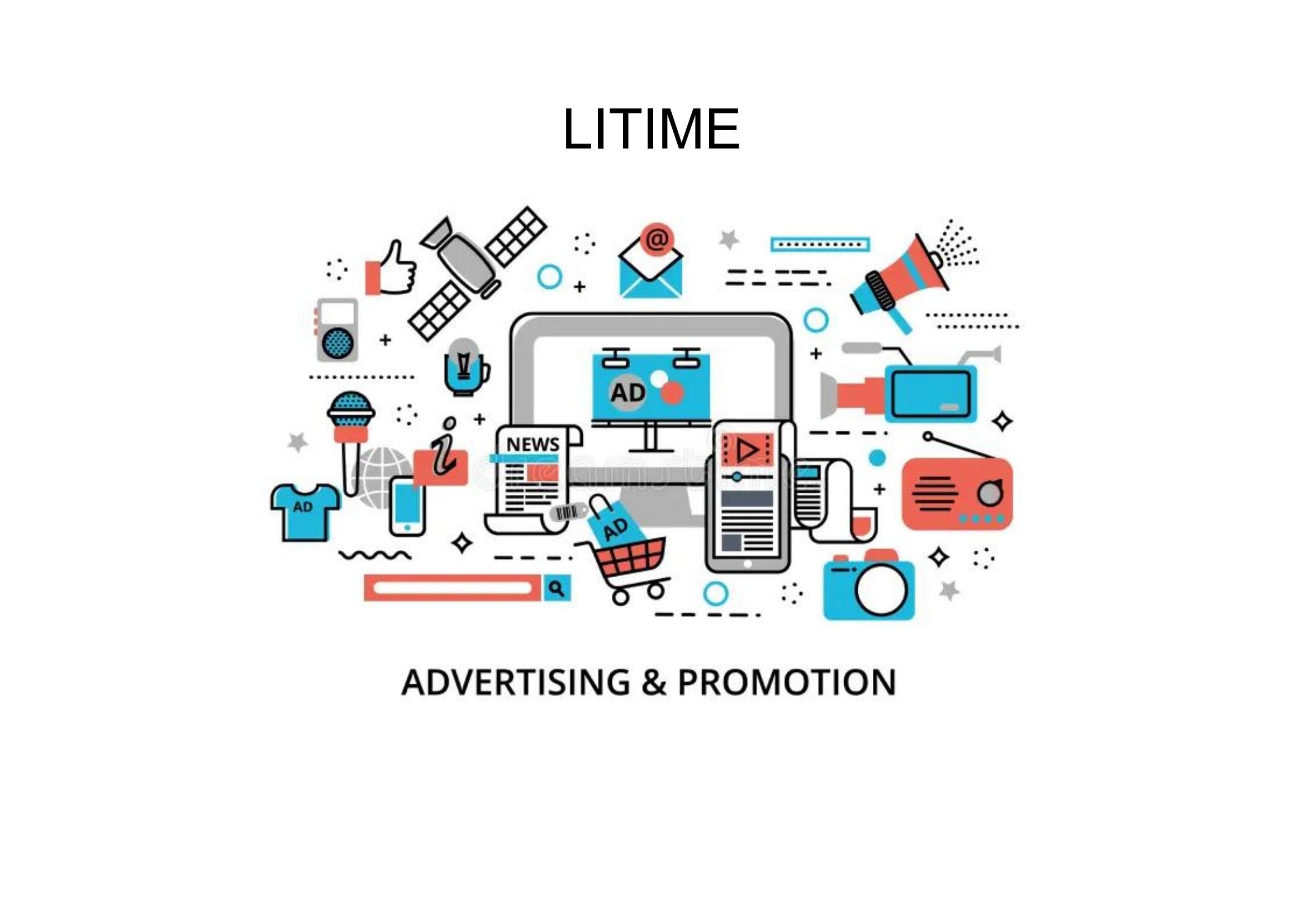 Litime advertising and promotion services per month